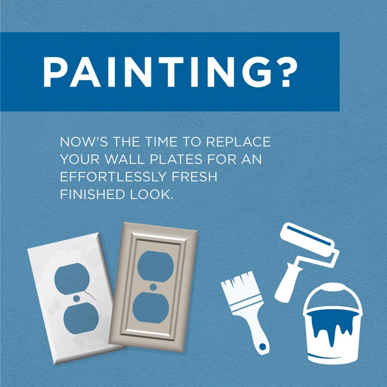 Franklin Brass Classic Architecture 2-Gang Duplex Outlet Wall Plate