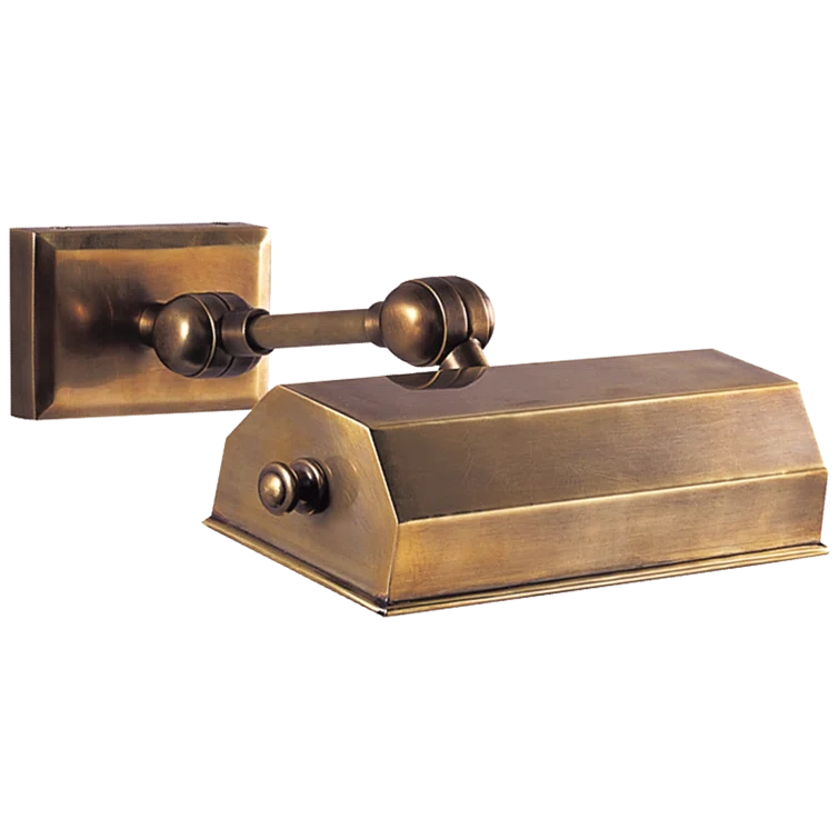 Dorchester 8" Antique Burnished Brass LED Dimmable Wall Picture Light