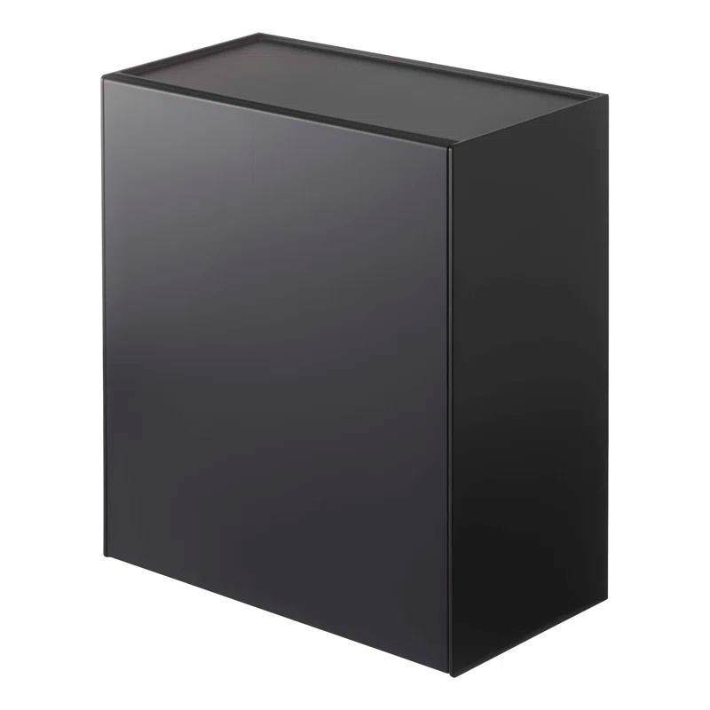 Yamazaki Home Tower Yamazaki Home Wall Mounted Storage Or Trash Bin, Small Wastebasket