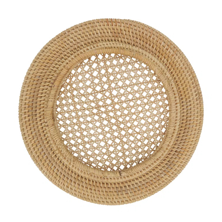 Saro Sousplat Collection Jute Charger (Set of 4)