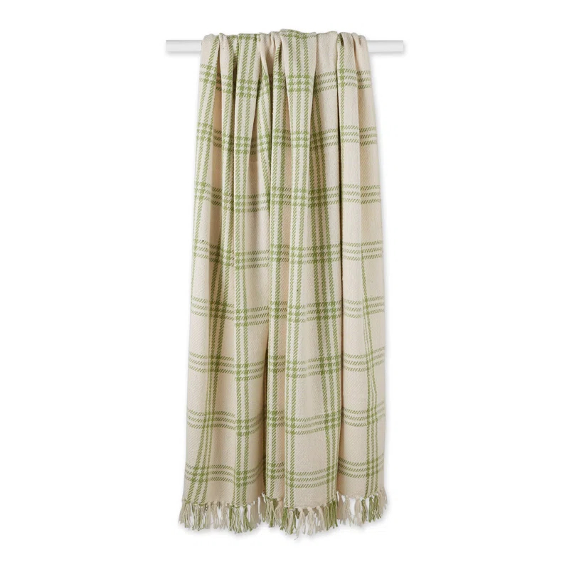 Design Imports Hand Woven Throw Blanket
