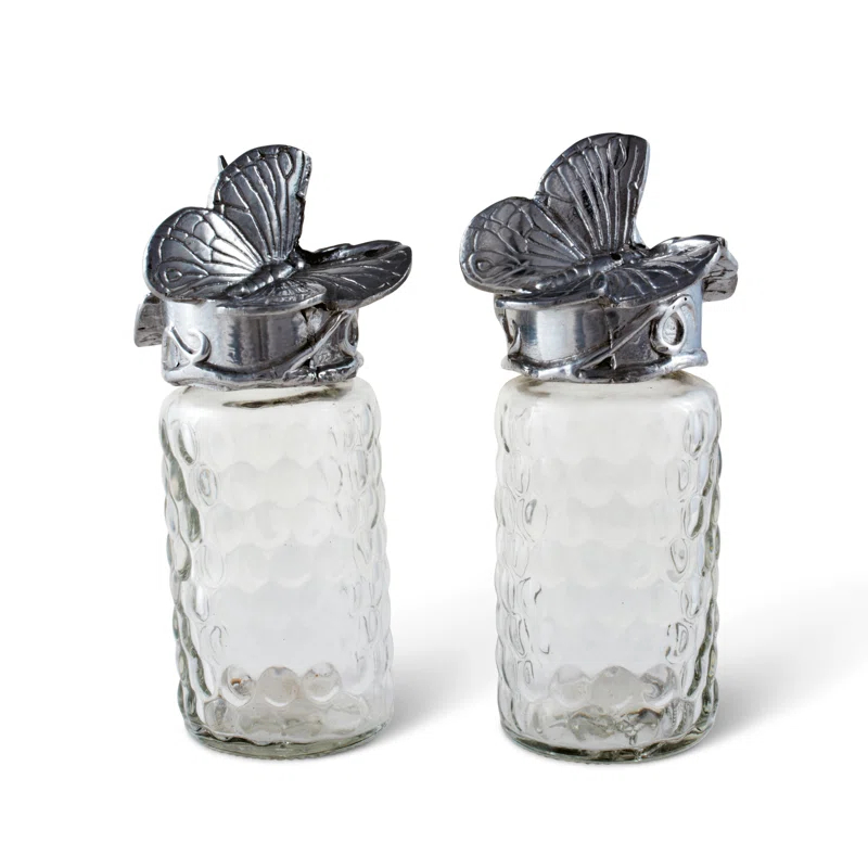 Arthur Court Designs Arthur Court Designs Butterfly 2 Piece Salt and Pepper Set