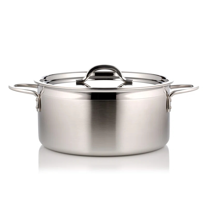 Bon Chef Bon Chef Classic Country French Non-Stick Stainless Steel Stock Pot