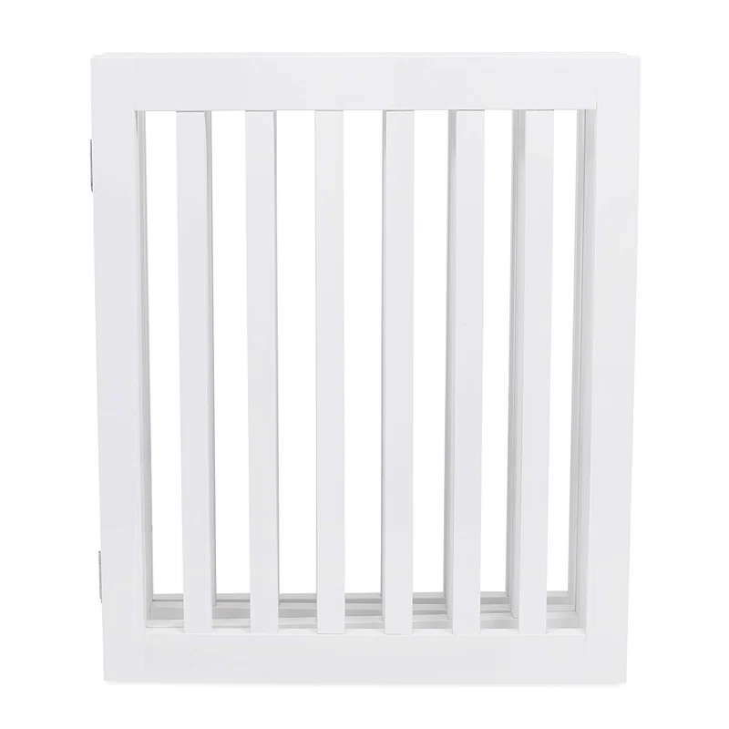 BirdRock Home Wood Free Standing Pet Gate