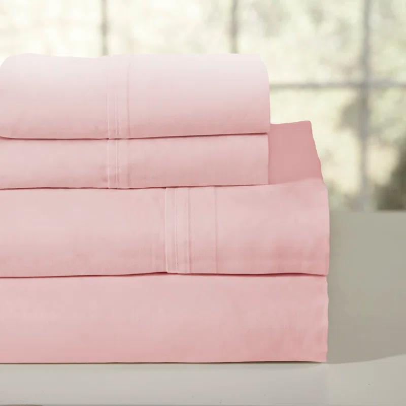 Pointehaven Percale Sheet Set