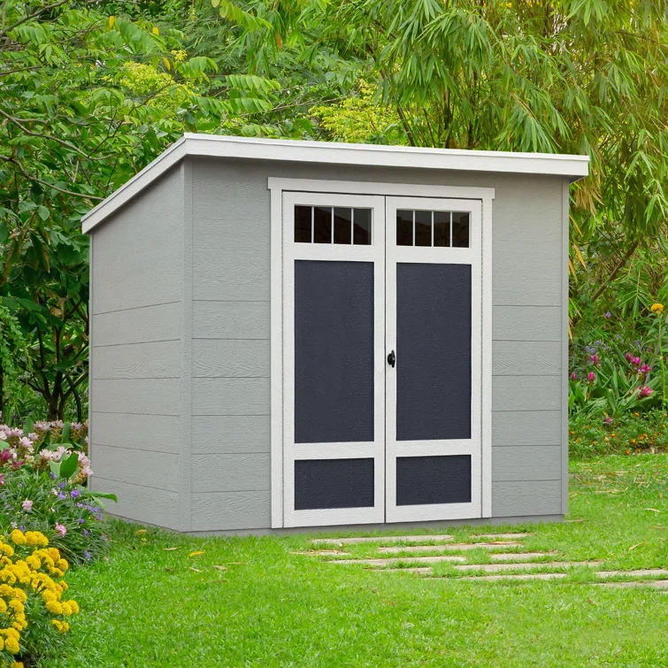 Handy Home Highland 8 ft. W x 6 ft. D Storage Shed