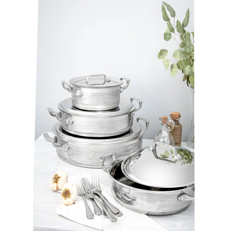 Bon Chef Cucina Stainless Steel Soup Pot with Lid | Wayfair