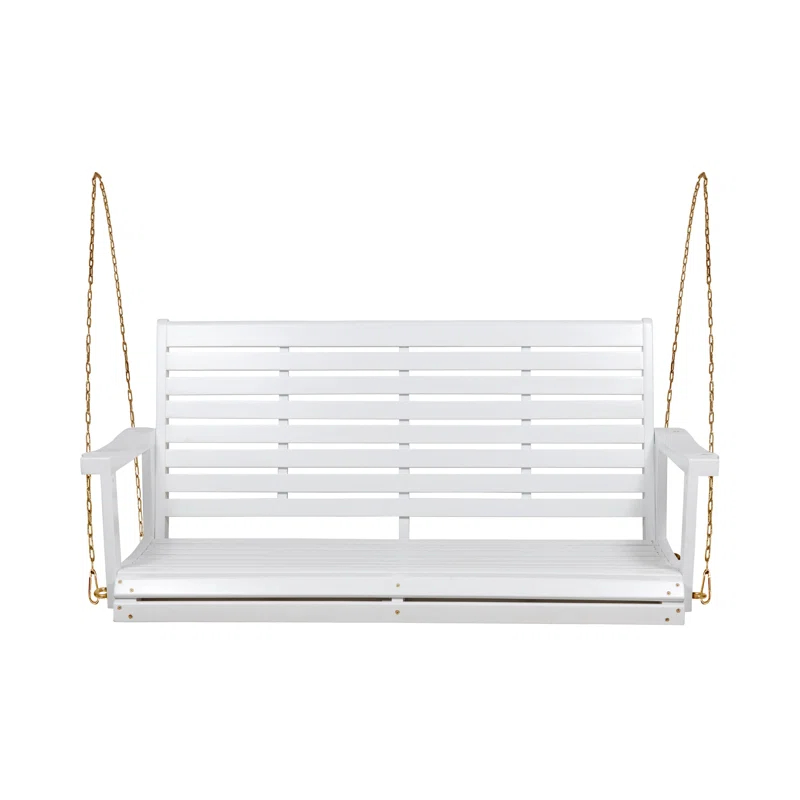 Gracie Oaks Lamp Outdoor Porch Swing