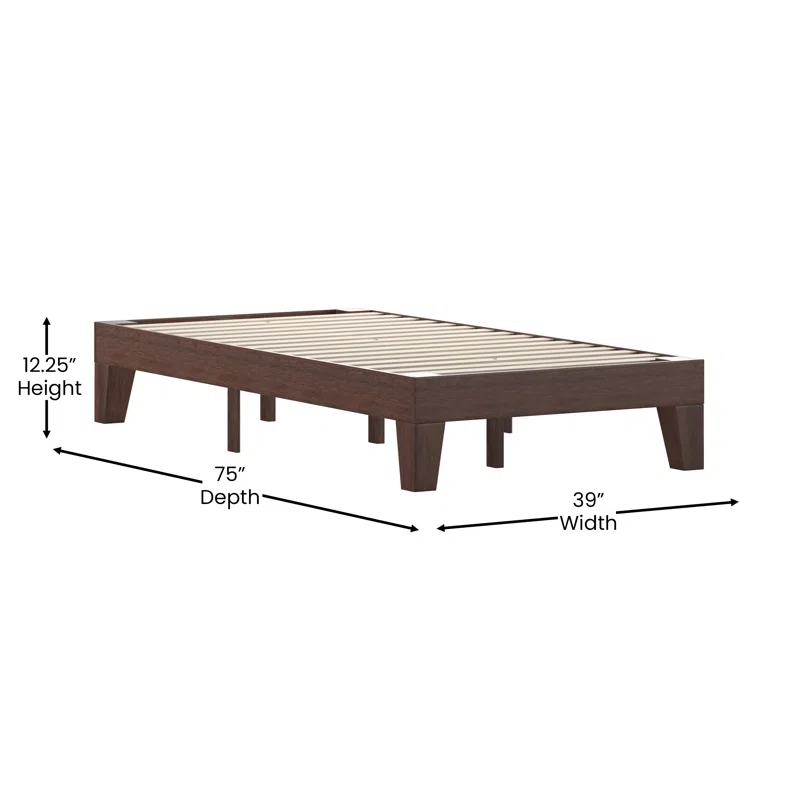 Blackmon Solid Wood Platform Bed