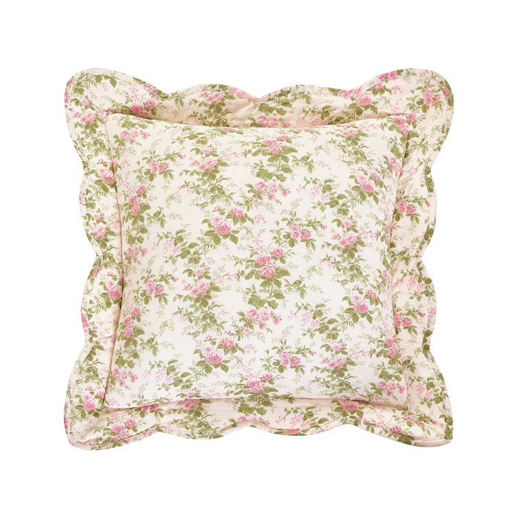 Modern Heirloom Felisa Square Embroidered Pillow