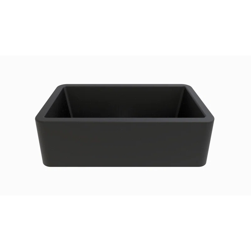 LaToscana LA3319B 33" L x 19" W Apron Quartz Kitchen Sink