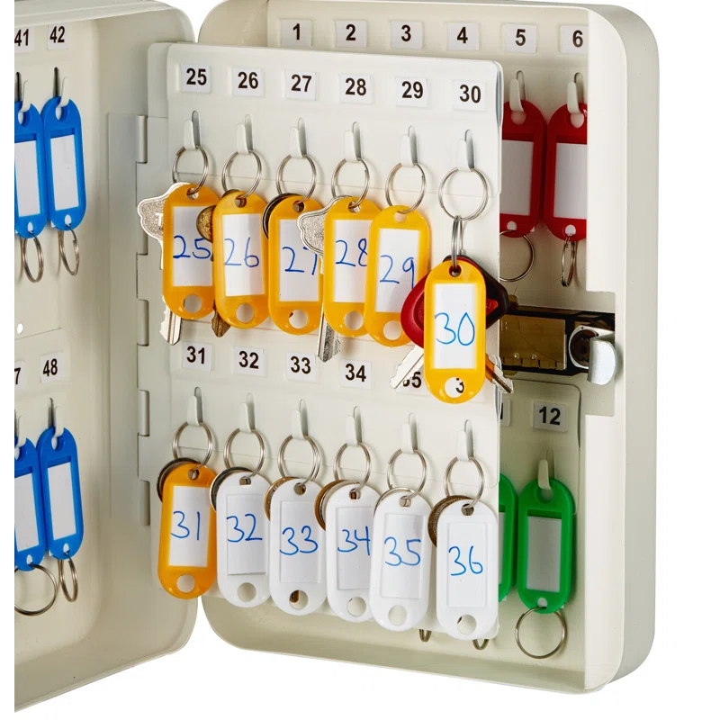 AdirOffice 48 Key Cabinet with Dial / Combination Lock (Set of 2)