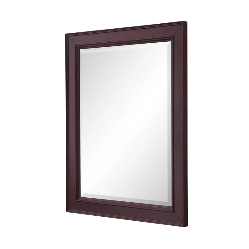 Lark Manor™ Bernardi Wood Flat Wall Mirror