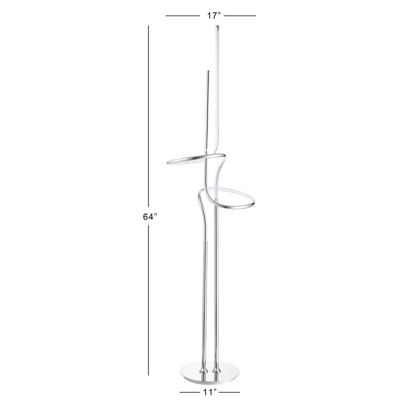 Pittner 64'' LED Novelty Floor Lamp