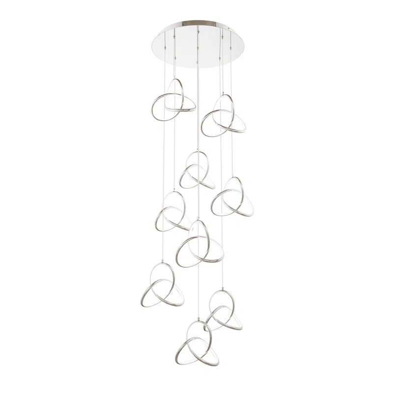 dweLED Vornado Round 9 - LED Light Pendant