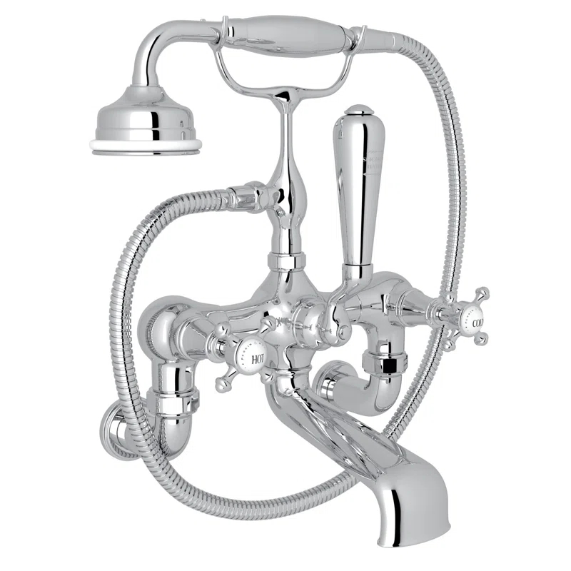 Georgian Era Exposed Wall Mount Tub Filler