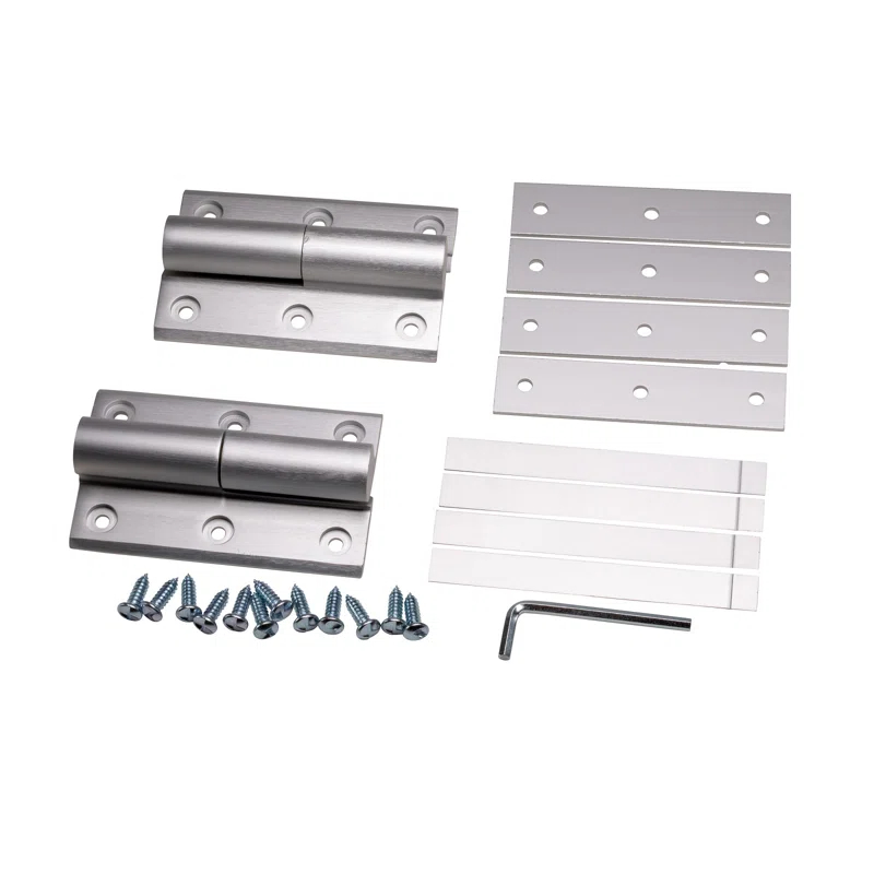 Deluxe Hinge Kit for Storefront Door in Aluminum and Duronodic