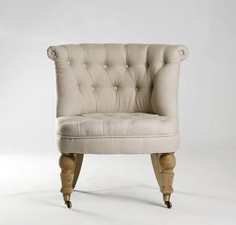 Upholstered Barrel Chair