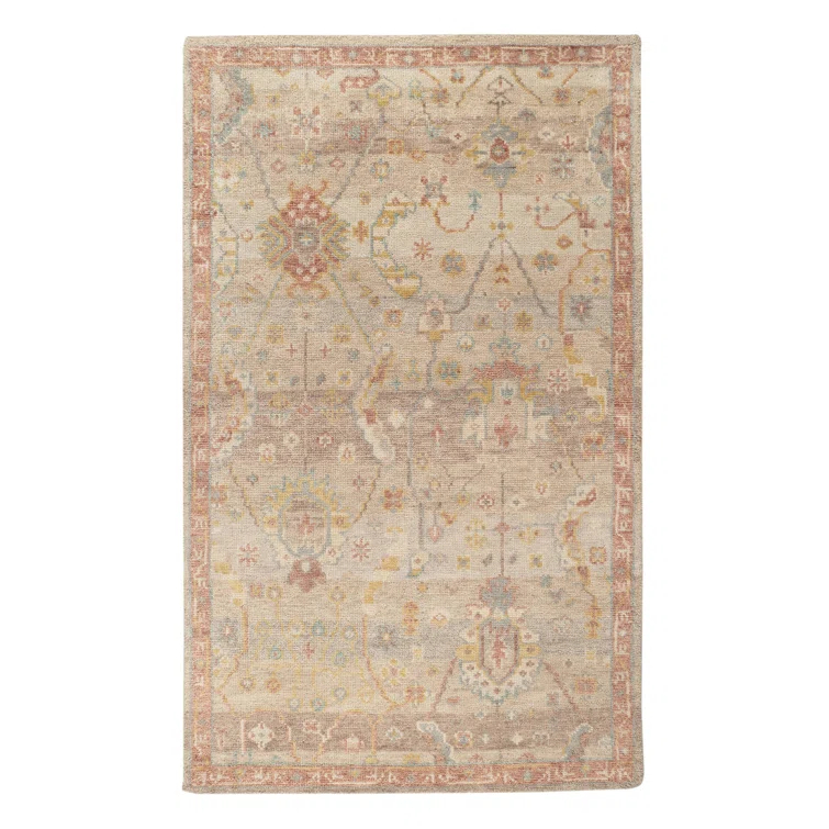 Dash and Albert Rugs Nora Natural Hand Knotted Wool Rug | Wayfair