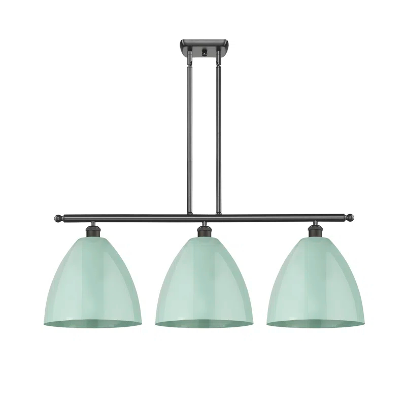 Plymouth Dome 3 - Light Kitchen Island Pendant