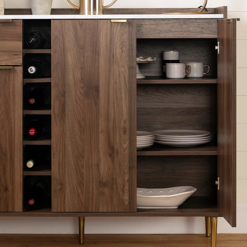 South Shore Hype Buffet with Wine Storage