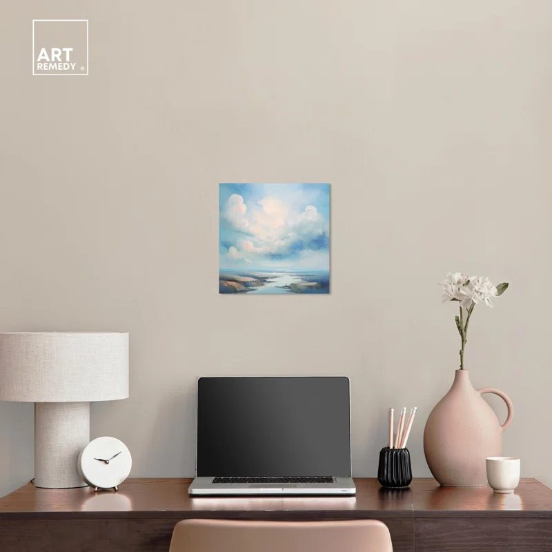 Art Remedy Calm After The Storm Canvas Coastal Farmhouse Wall Art by Art Remedy