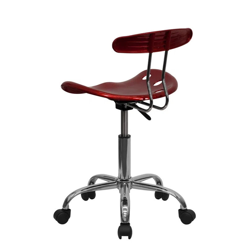 Inbox Zero Vibrant Colored Tractor Stool