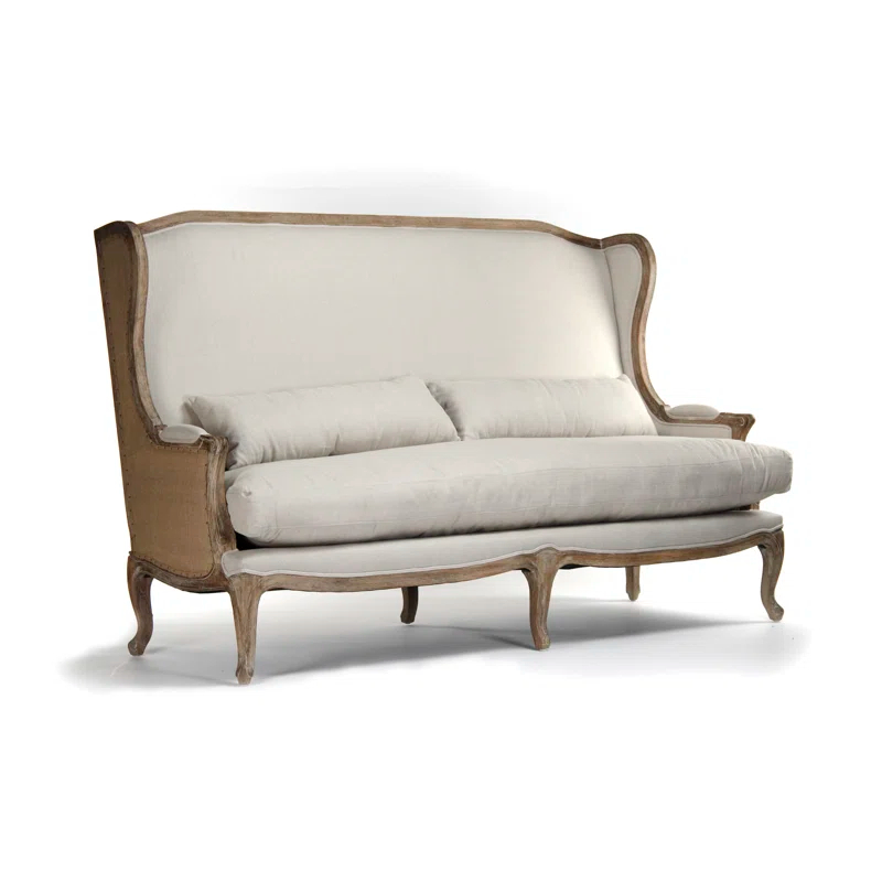 Zentique Leon 78'' Upholstered Sofa