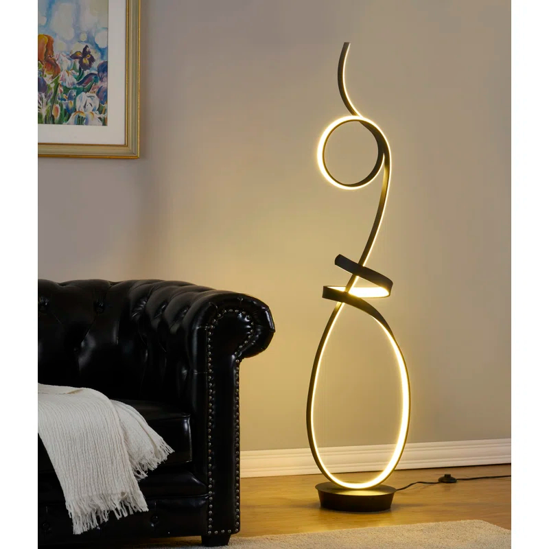 Artiva USA 63'' LED Novelty Floor Lamp with USB