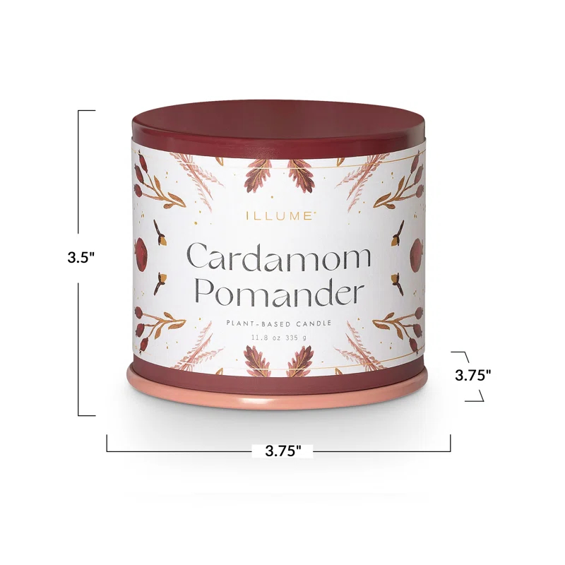 ILLUME Vanity Tin Candle, Cardamom Pomander