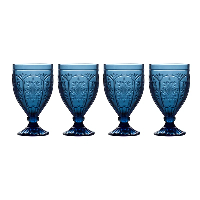 Fitz and Floyd Fitz and Floyd Trestle 12 oz. Water Goblet (Set of 4)