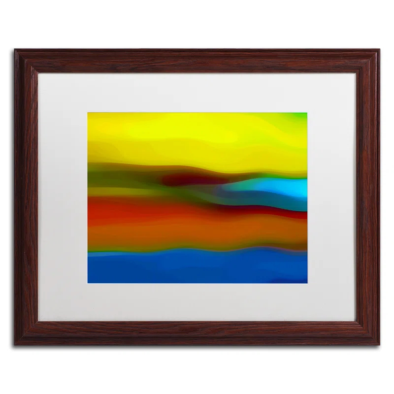 Trademark Fine Art " River Runs Through 1 " by Amy Vangsgard