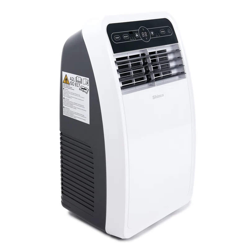 Shinco 8,000 BTU(ASHRAE) Portable Air Conditioner with Remote
