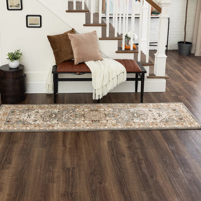 Karastan Euphoria Gray Traditional Ornamental Area Rug