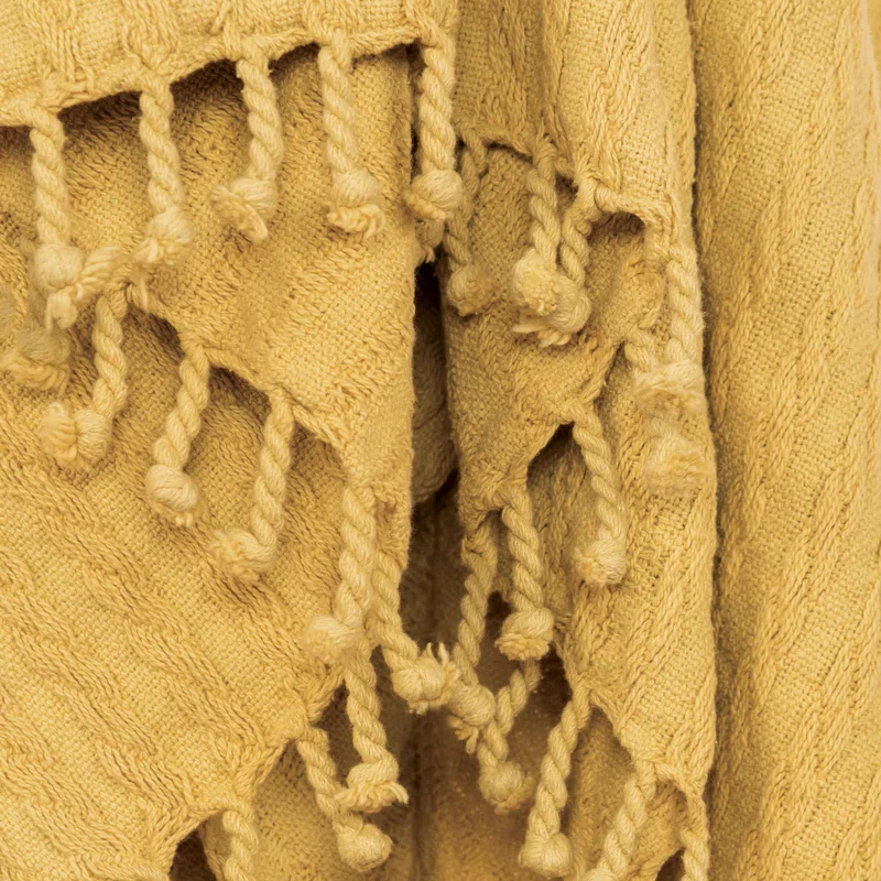 Rizzy Home Hand Woven Throw Blanket