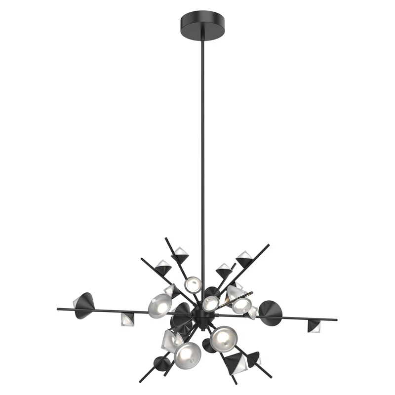 Kuzco Lighting Geode Dimmable LED Sputnik Sphere Chandelier