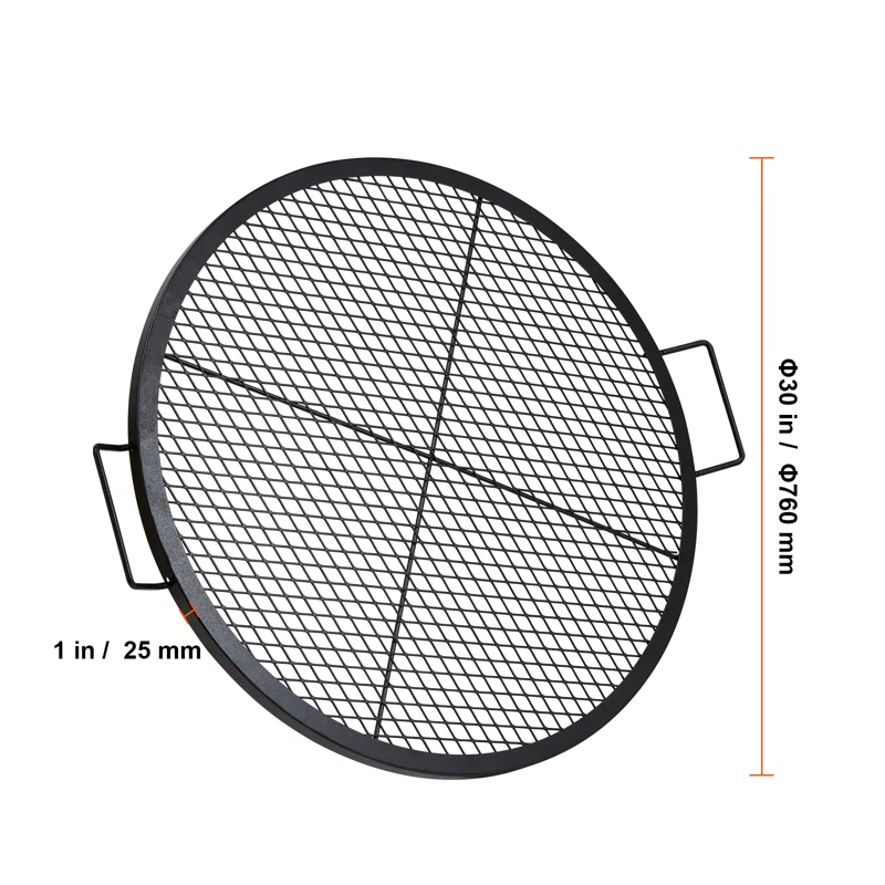 VEVOR Round Alloy Steel Fire Pit Tool