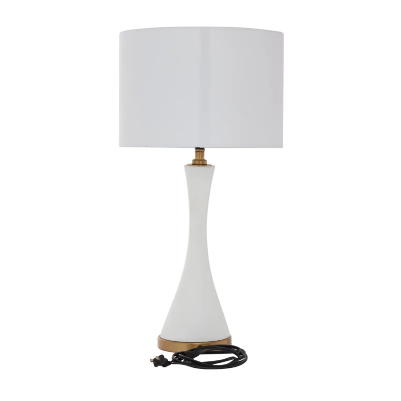 CosmoLiving by Cosmopolitan 25'' Gold Table Lamp