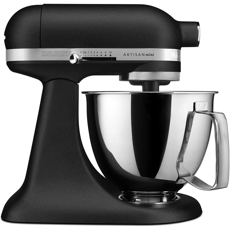 KitchenAid® KitchenAid® Artisan® Mini 3.5 Quart Tilt-Head Stand Mixer KSM3316XBK