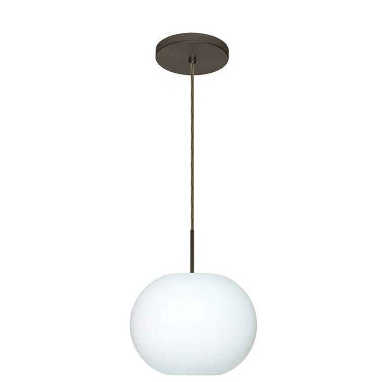 Besa Lighting Luna 1 - Light Single Pendant