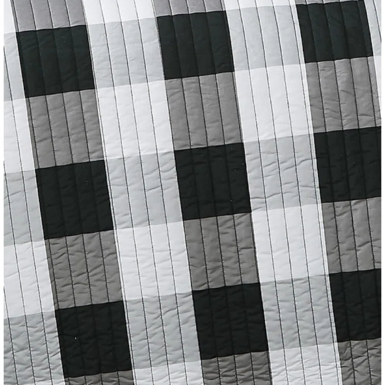 Truly Soft Buffalo Plaid Farmhouse / Country Plaid Quilt Set