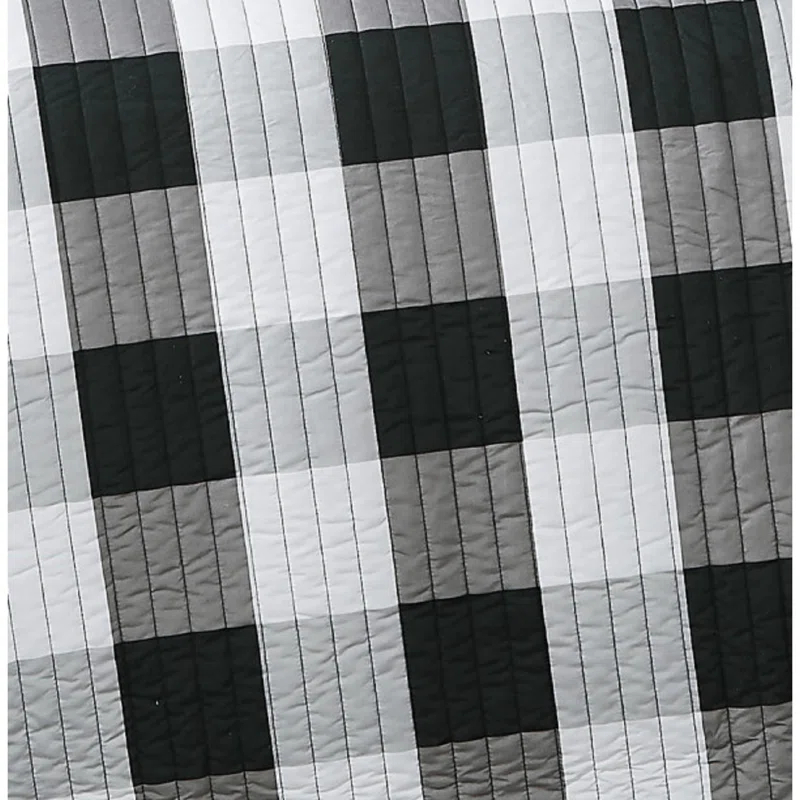 Truly Soft Buffalo Plaid Farmhouse / Country Plaid Quilt Set