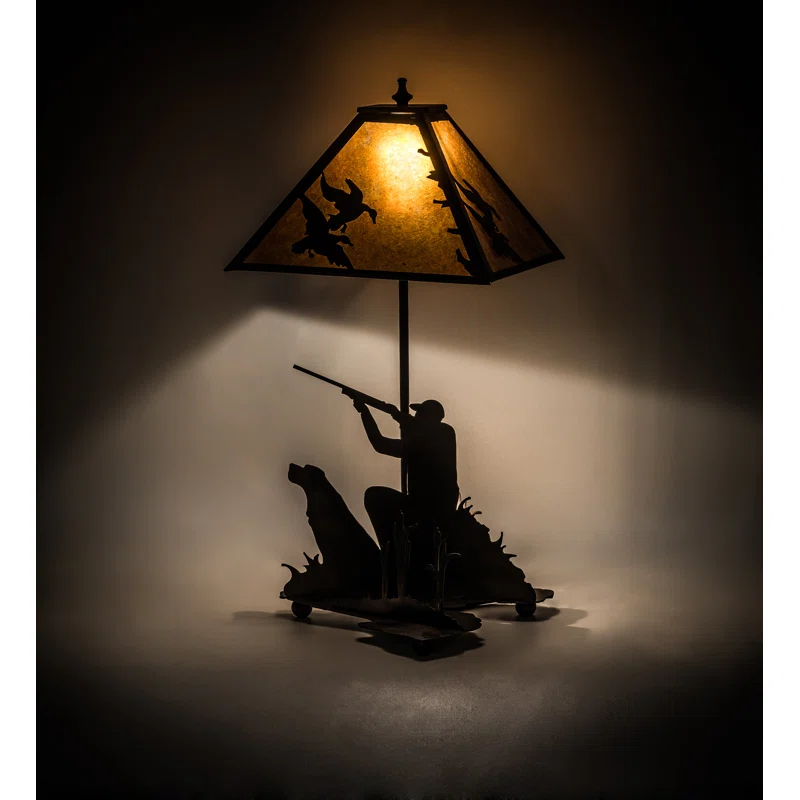 Meyda Lighting Rustic Lodge Metal Novelty Lamp