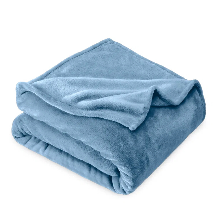 Bare Home Bare Home Microplush Fleece Blanket - Fuzzy, Warm, Bed/Throw Blanket