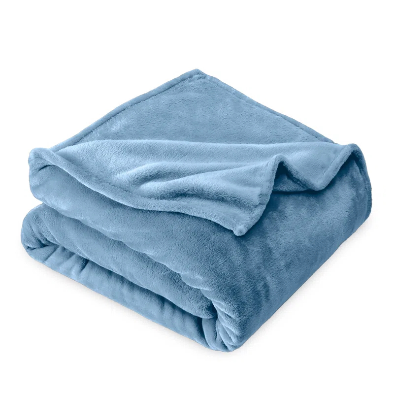 Bare Home Bare Home Microplush Fleece Blanket - Fuzzy, Warm, Bed/Throw Blanket