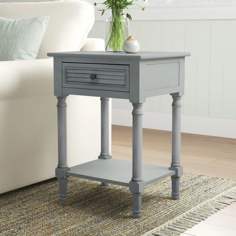 Russ End Table with Storage