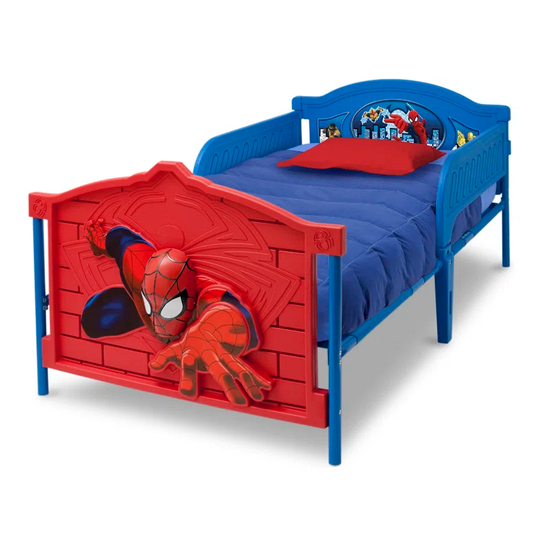Marvel Spider-Man 3-D Twin Bed