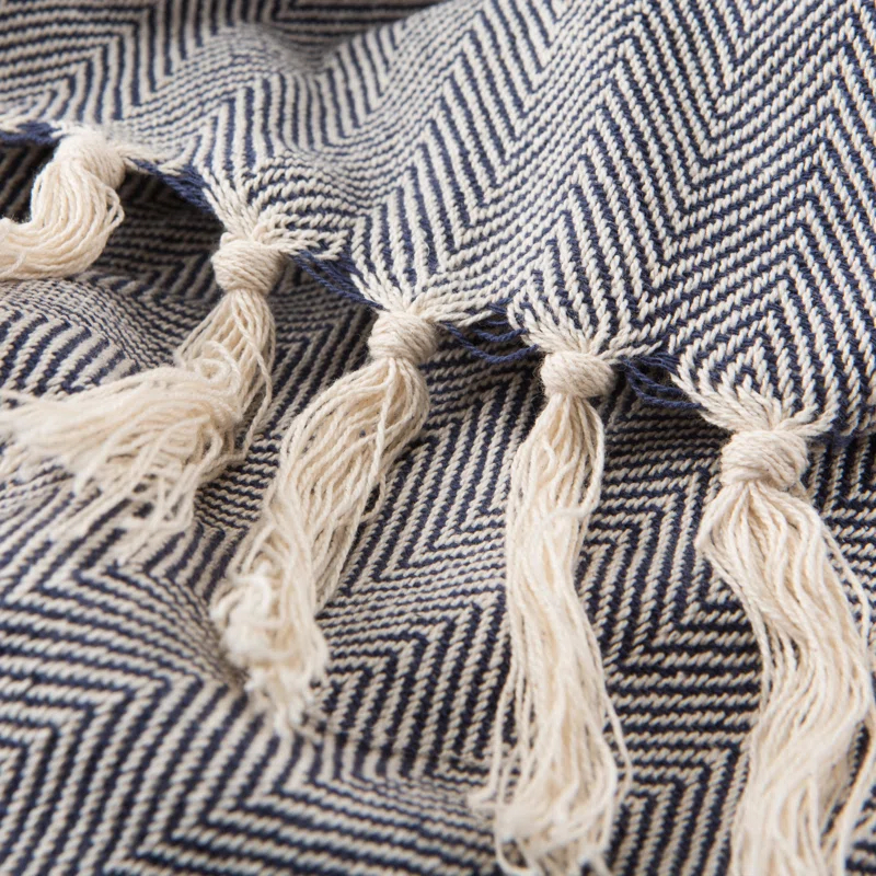 Jaipur Rugs Seabreeze Handmade Throw Blanket