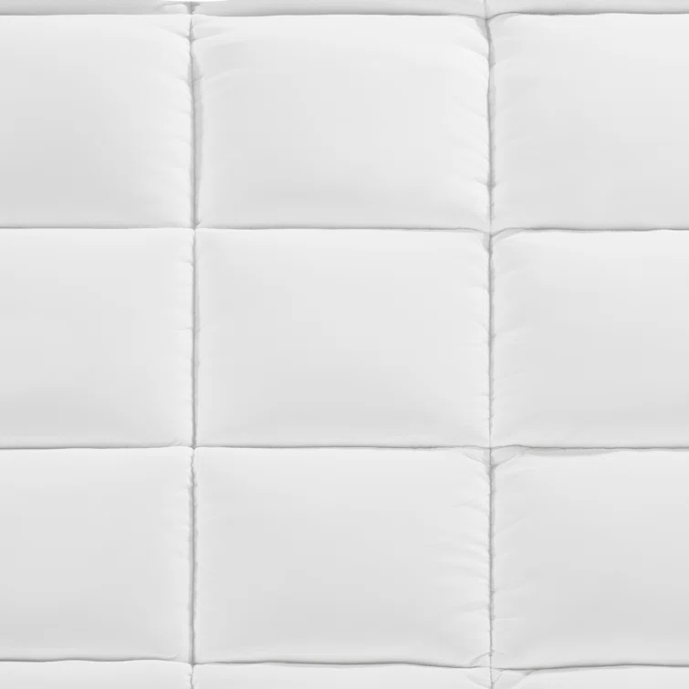 Serta Serta Memory Flex Mattress Topper With 2 In Down Alternative Pillow Top Gusset