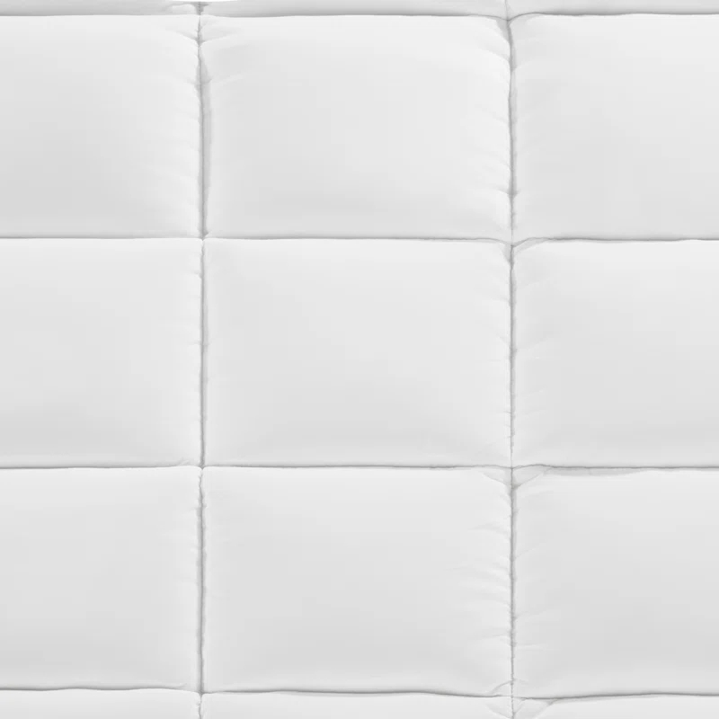 Serta Serta Memory Flex Mattress Topper With 2 In Down Alternative Pillow Top Gusset